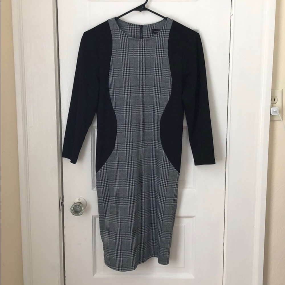 Houndstooth dress
